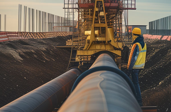 Tiefbau mit Leitungsbau